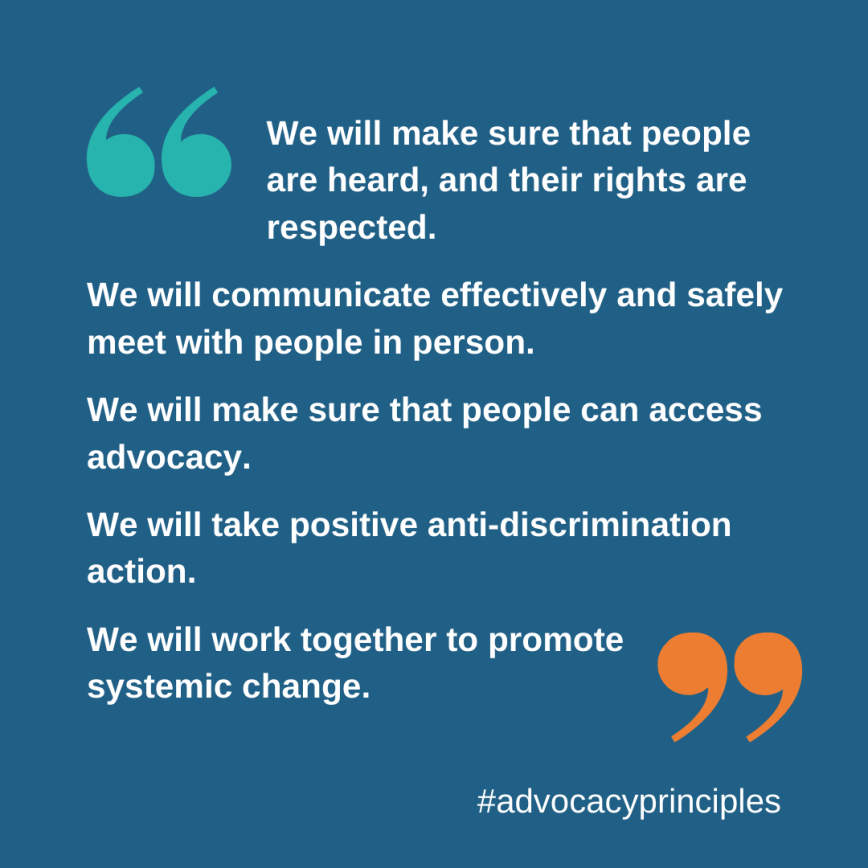 Advocacy Principles