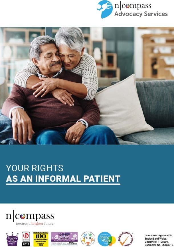 Your rights as an informal patient