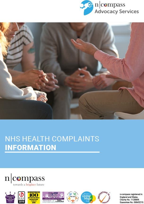 NHS health complaints information