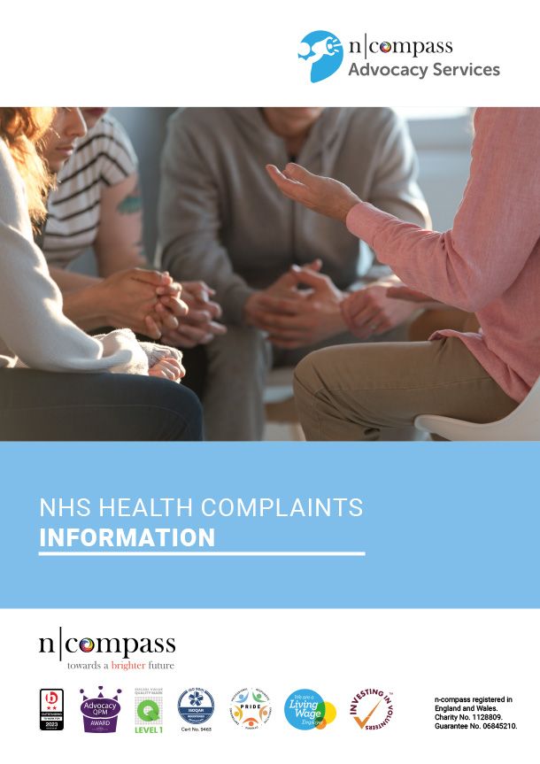 NHS health complaints information