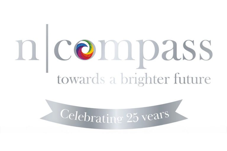 ncompass 25 years logo