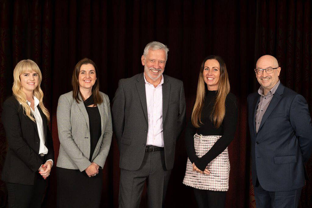 Senior leadership team group image